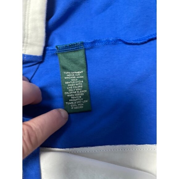 LAUREN RALPH LAUREN ACTIVE Color-Block Sleeveless Vest Size Large - Picture 7 of 9